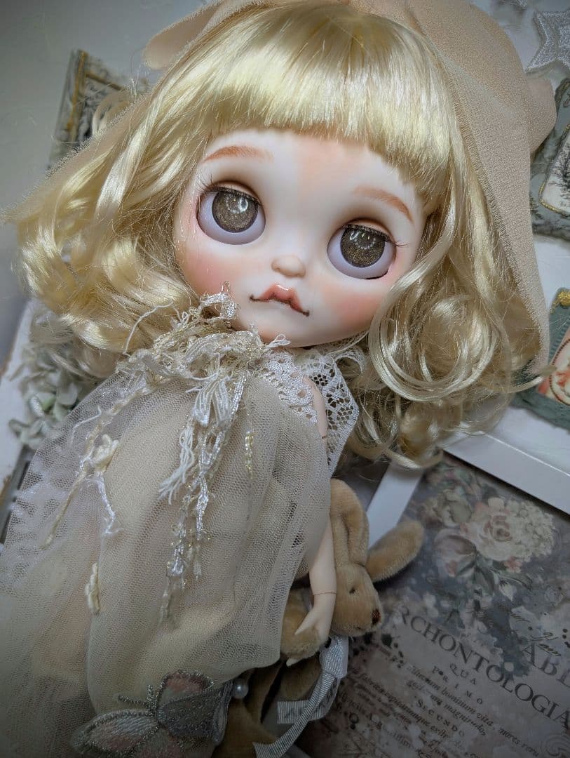 白まる❁︎アイシードール❁︎カスタム❁︎of付き