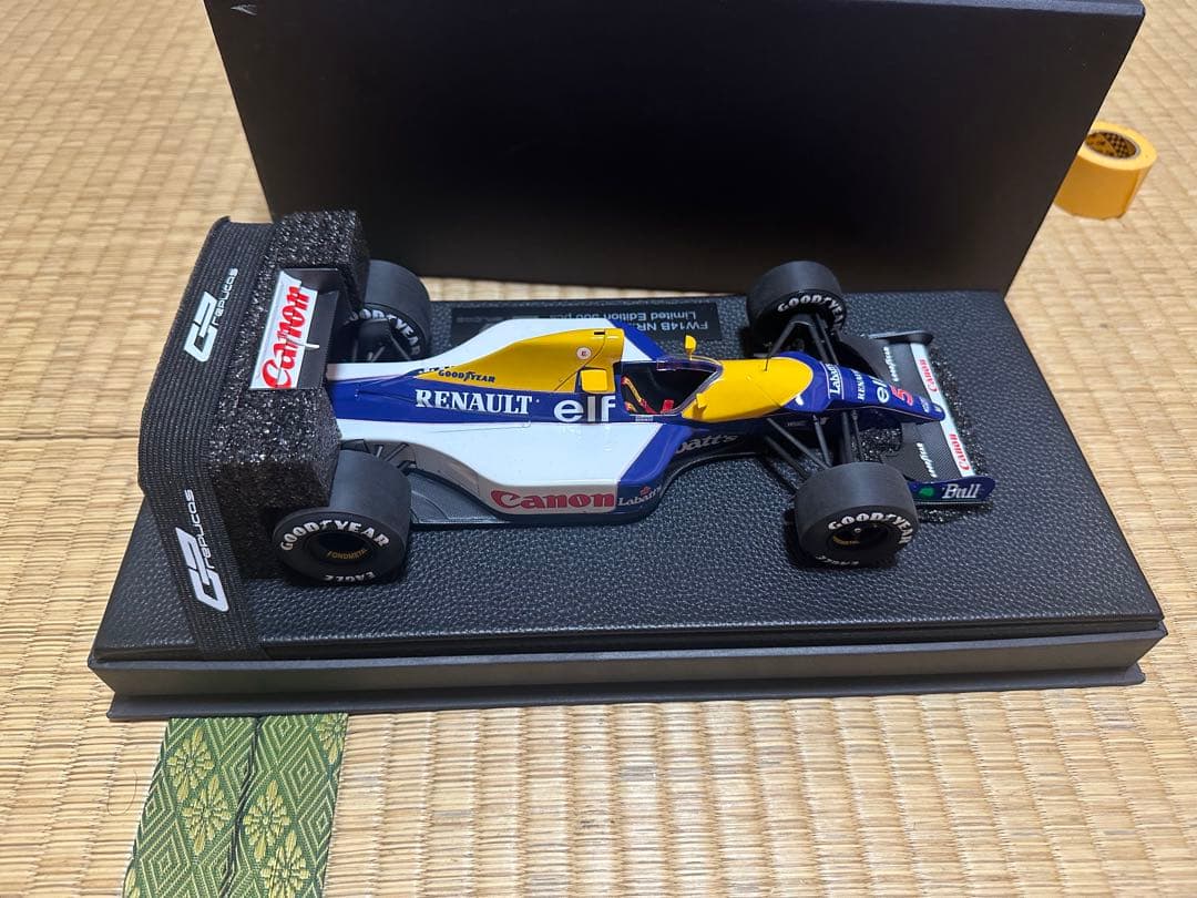 GPreplicas 1/18 ウィリアムズ ルノー FW14B N.マンセル