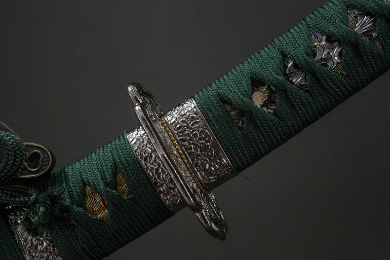 緑魔太刀 日本刀 模造刀 居合刀 武士道 武蔵 鑑賞用 手鍛造打