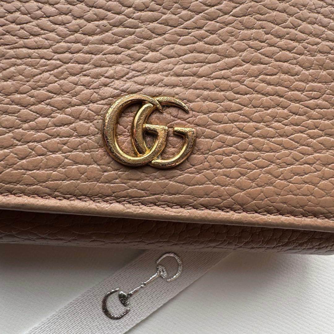 【美品】 153 GUCCI グッチ 3つ折り 財布
