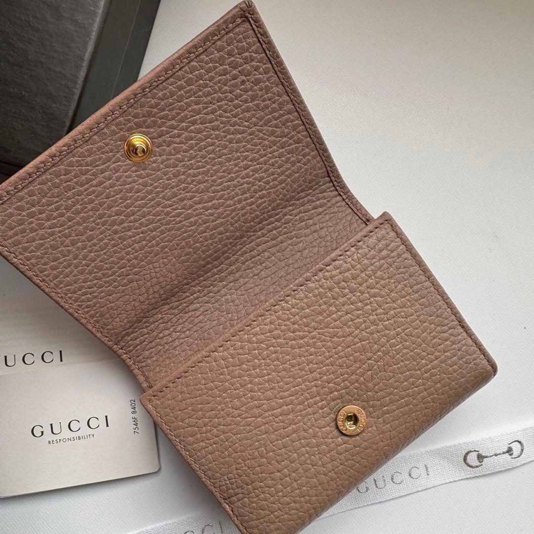 【美品】 153 GUCCI グッチ 3つ折り 財布