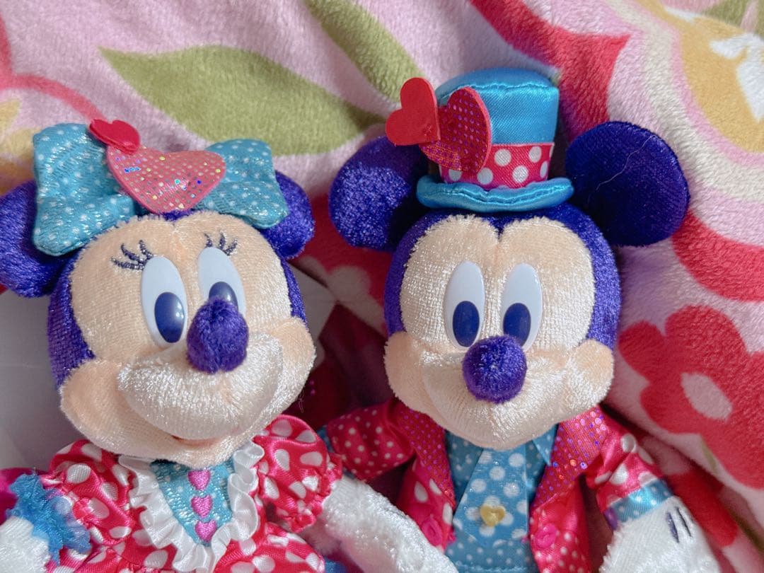 ディズニー パルパルーザ ミニー ミッキー ぬいぐるみバッジ ぬいば ミニパル