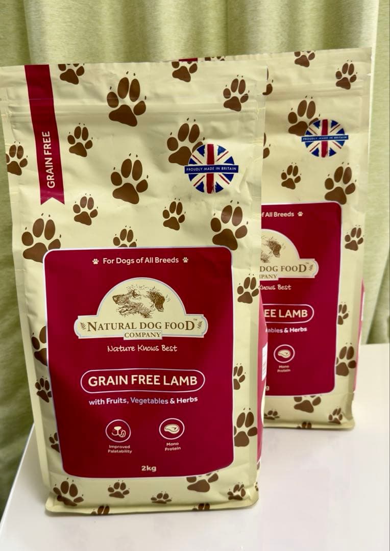 アランズナチュラルドッグフード　ラム　2Kg 2袋