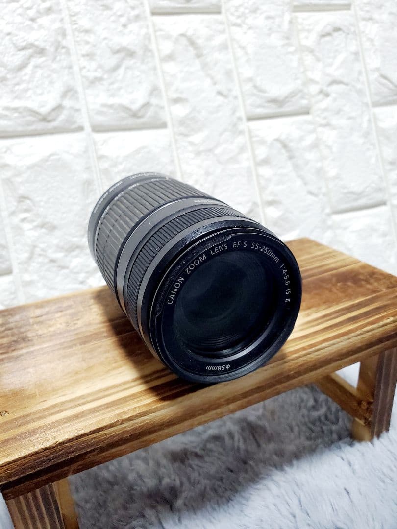 CANON EF-S 55-250mm 1:4-5.6レンズ　IS II