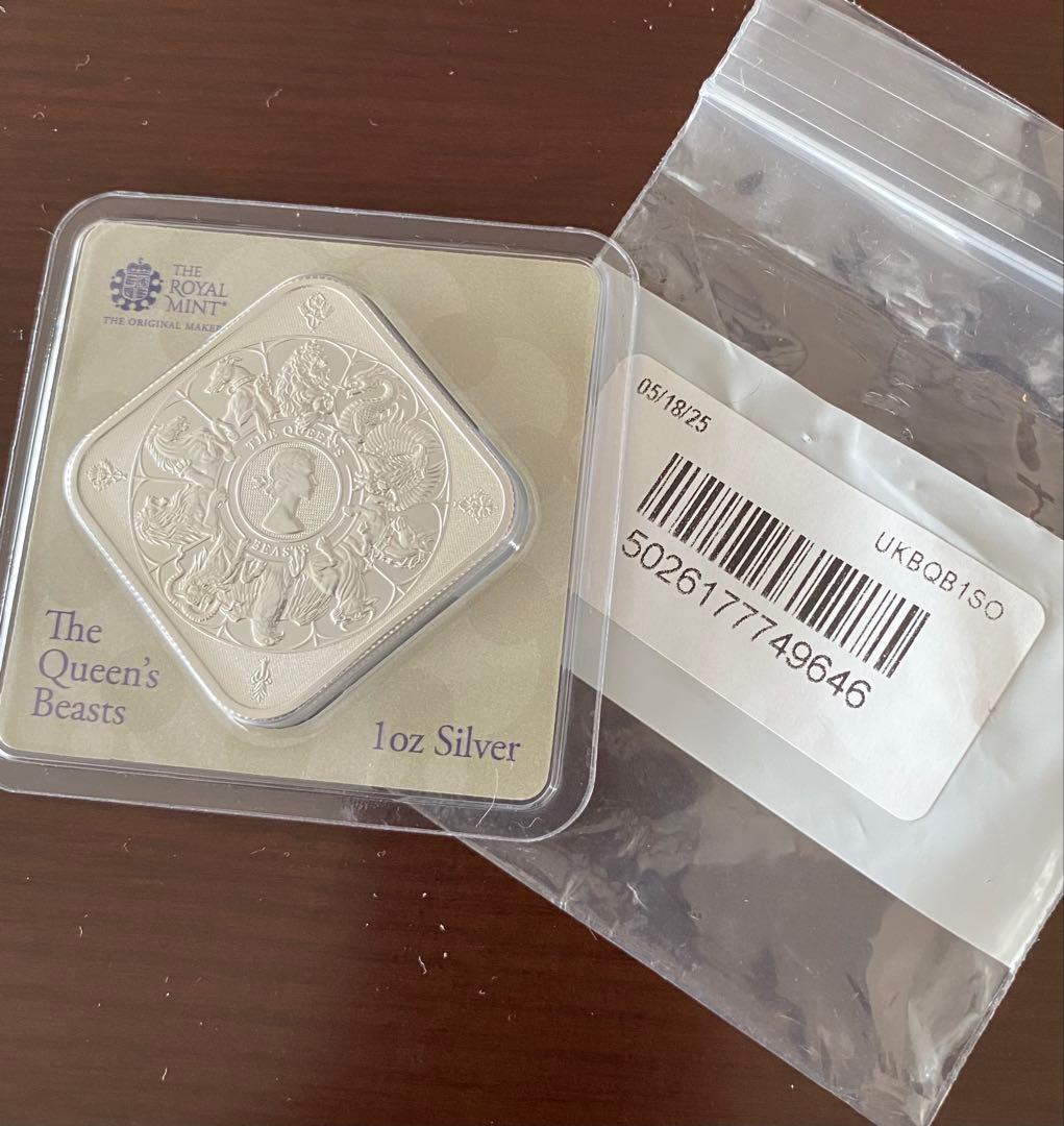 ☆大人気品薄☆クイーンズビースト コンプリーター 1オンス シルバーバー