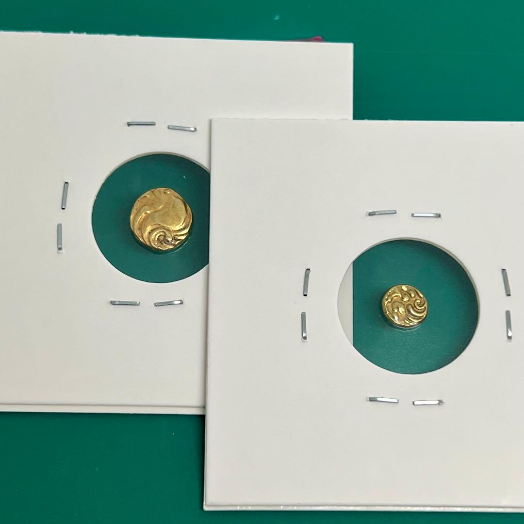 ファナム金貨（2ファナム）0.74ｇ 、ファナム金貨 035g No.2095