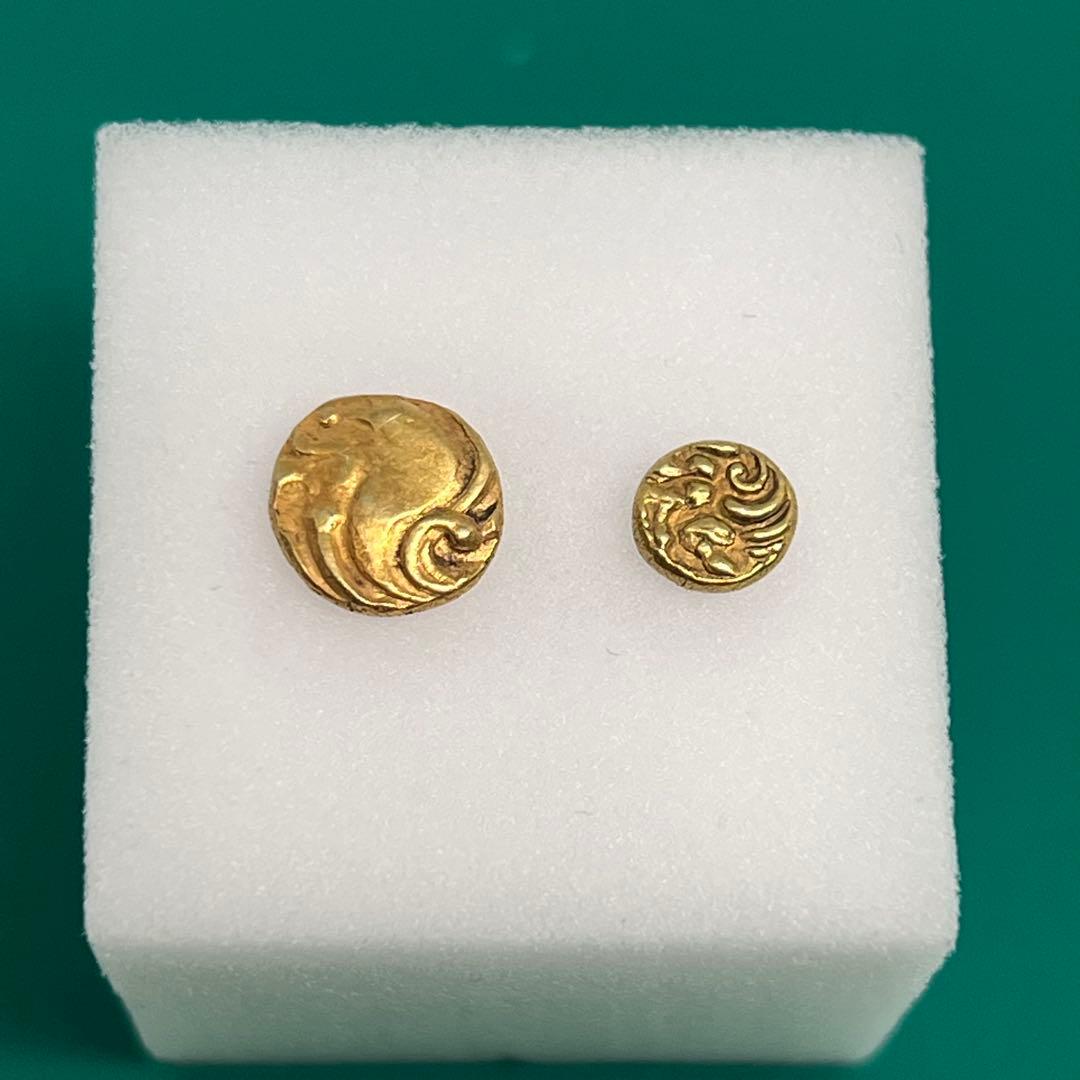 ファナム金貨（2ファナム）0.74ｇ 、ファナム金貨 035g No.2095