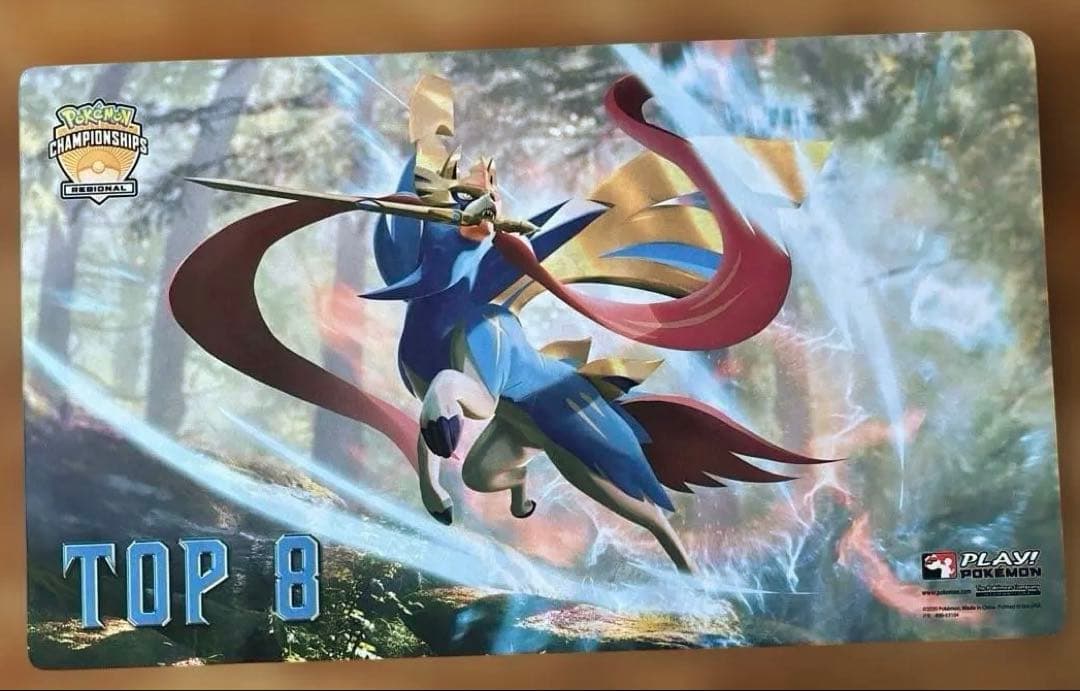 ポケモンカード ザシアン Regional Top8 プレイマット 海外