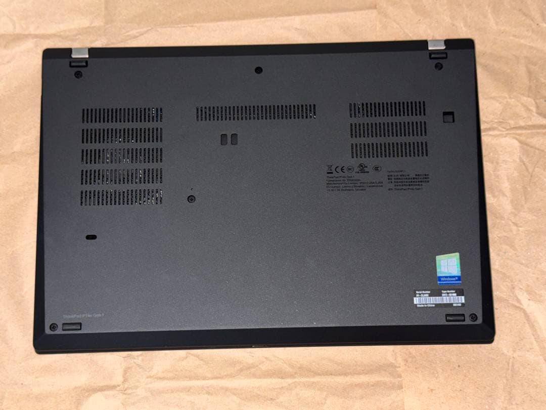 Windowsノート本体 ThinkPad P14s Gen1 16GB/512GB