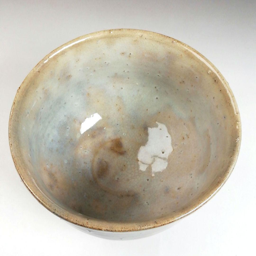 Ｓ８３６　茶碗　『萩茶碗』『大和吉孝松緑造』　共箱　抹茶碗　茶道具