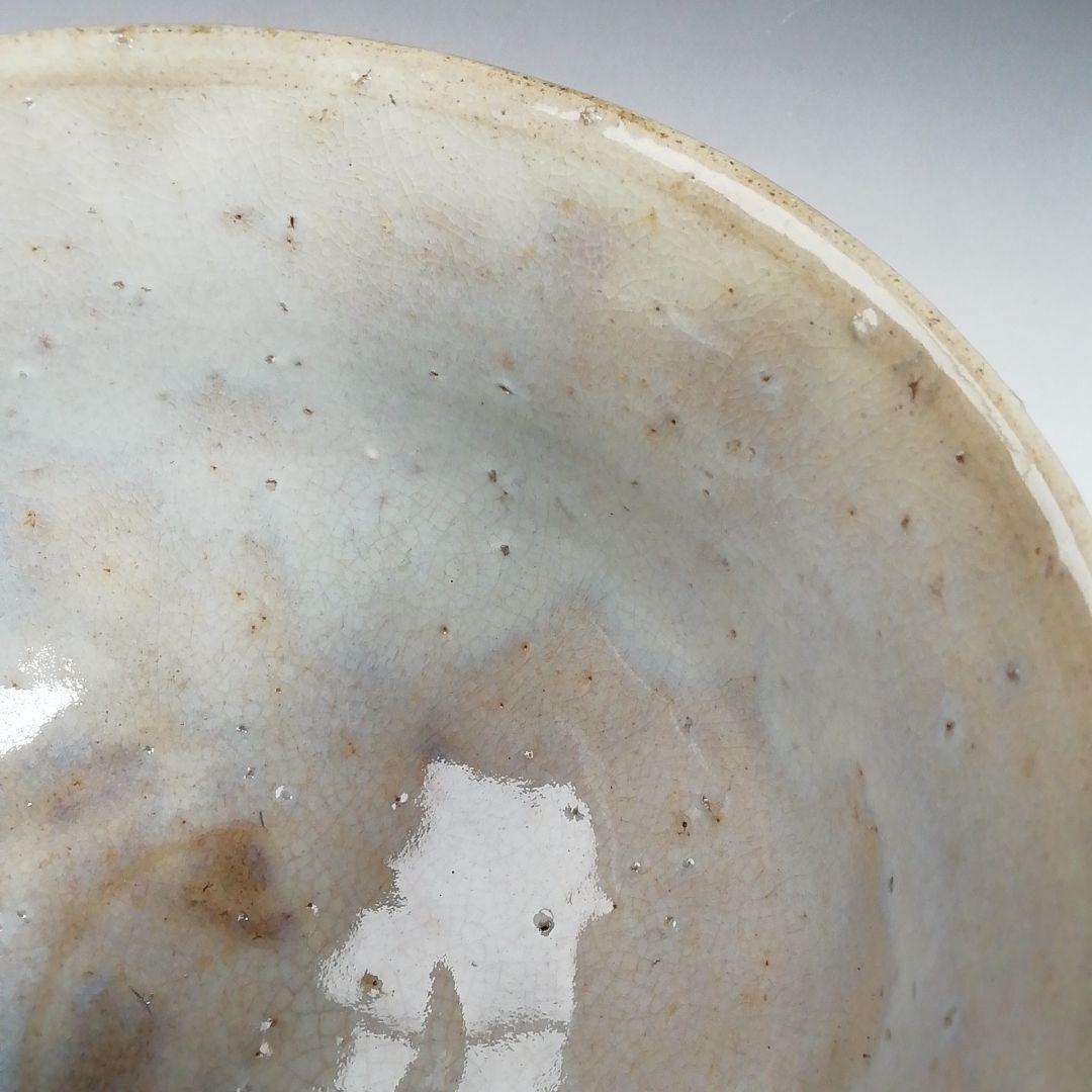 Ｓ８３６　茶碗　『萩茶碗』『大和吉孝松緑造』　共箱　抹茶碗　茶道具