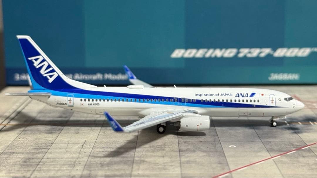 航空機・ヘリコプター AeroPolaris ANA WINGS B737-800 JA68AN