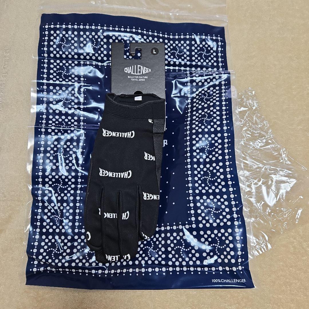 チャレンジャーフィールドグローブ黒L