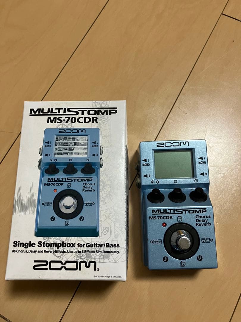 ZOOM ms-70cdr マルチストンプ