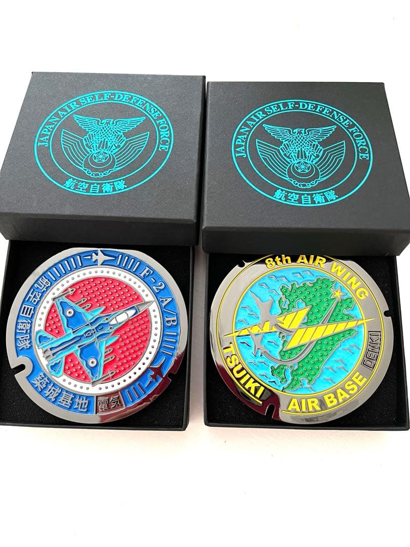 航空自衛隊 築城基地 マンホール メダル