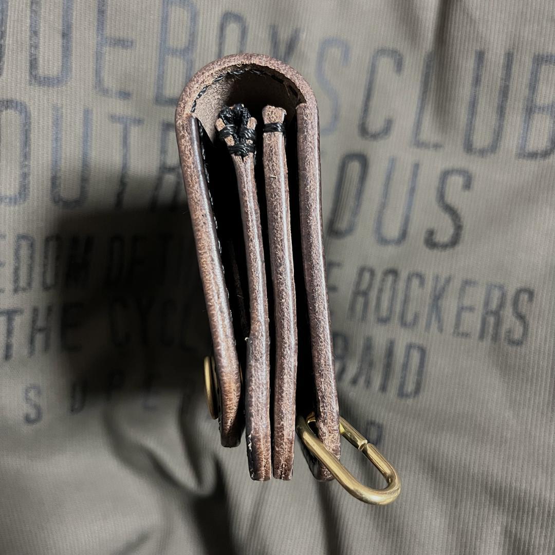 トラッカーウォレット ミドルトラッカーウォレット クロムエクセル 茶芯 #345