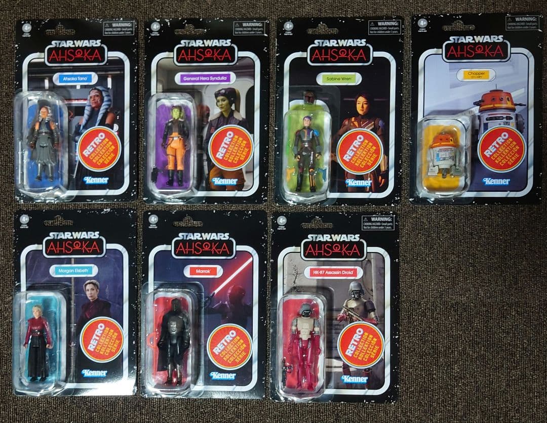 STARWARS AHSOKA レトロコレクションセット