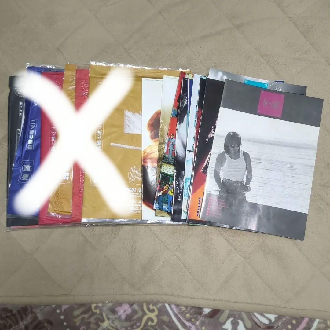 B'z 会報誌Vol29〜100(何冊か抜け有り)、ノベルティセット