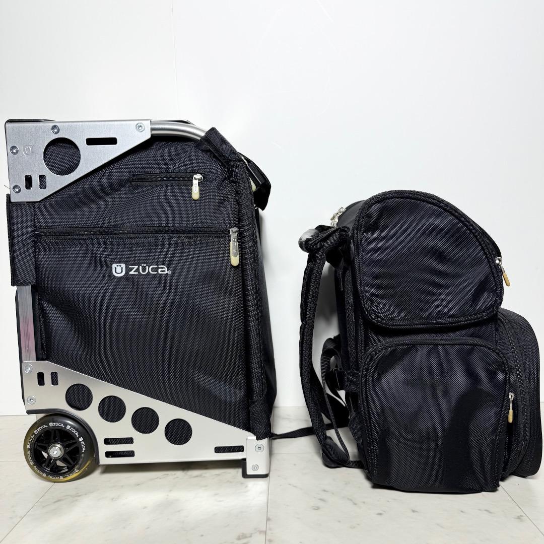 美品 付属品多数 ZUCA ズーカ キャリーケース & リュック アルミボディ