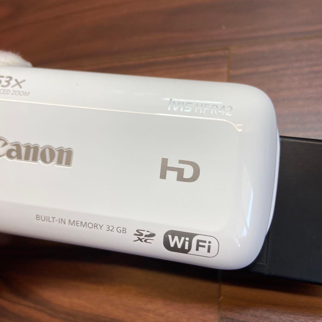 Canon デジタルビデオカメラ iVIS HF R42 ほぼ新品 3400
