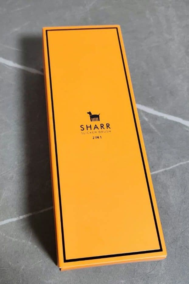 新品未使用 SHARR ブラシ 黒 オレンジ