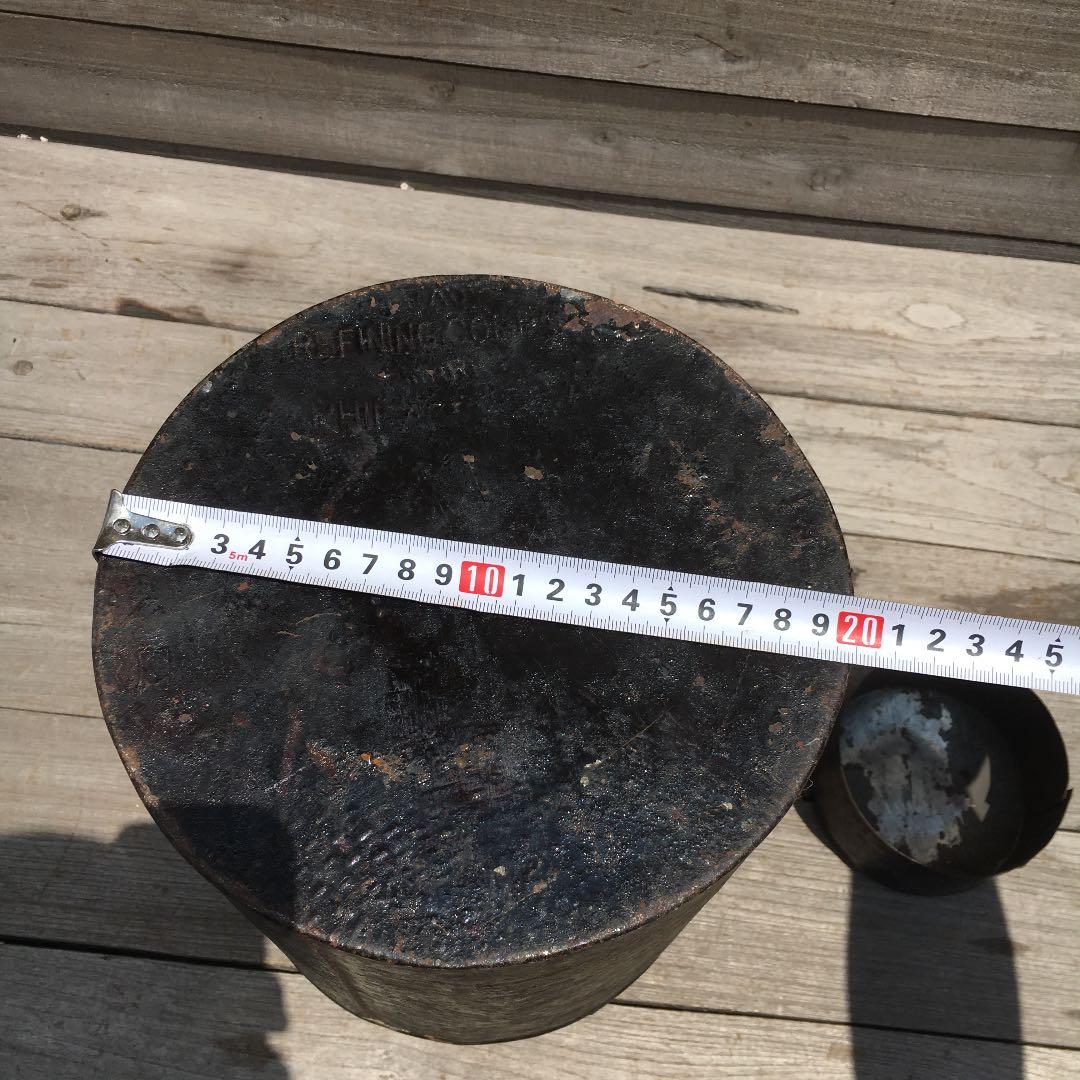 アンティークブリキ缶