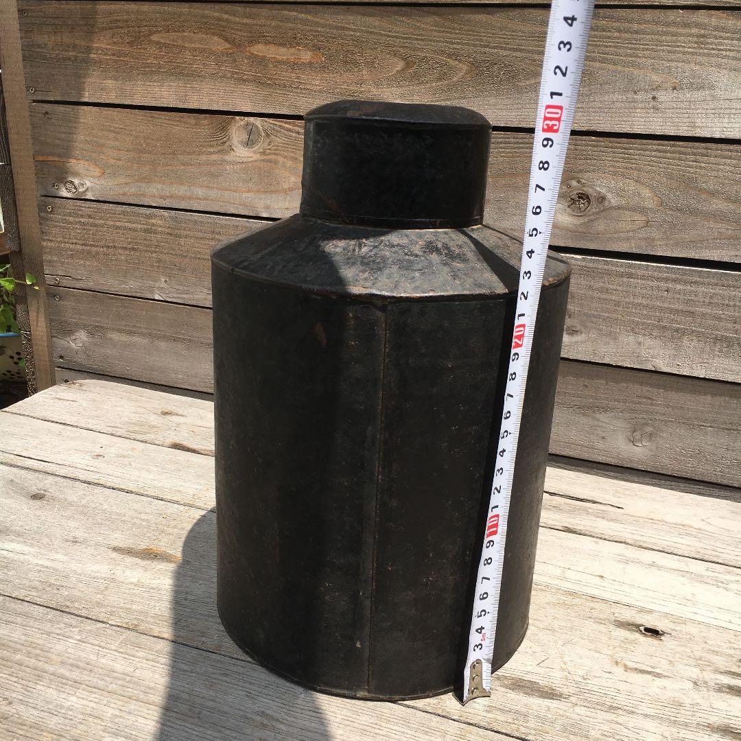 アンティークブリキ缶