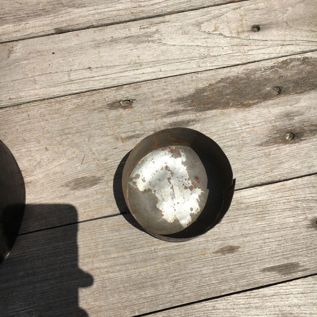 アンティークブリキ缶