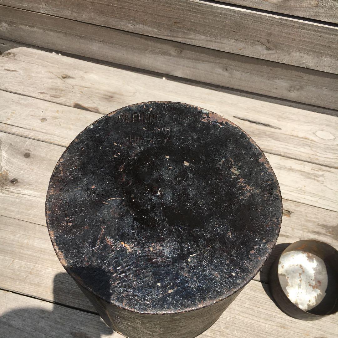 アンティークブリキ缶