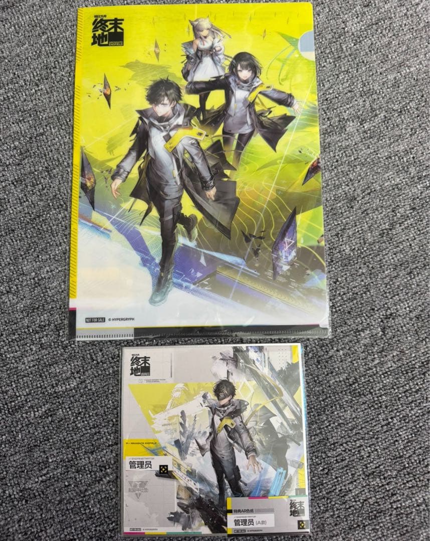 アークナイツ エンドフィールド AR色紙&クリアファイルセット