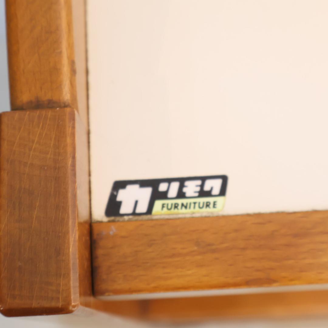 Karimoku カリモク家具 電話台 TEL台 ラック 木製キャビネット