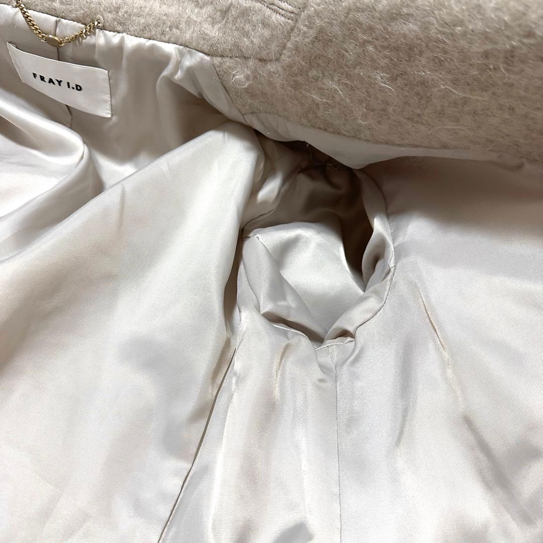 定価:68,300 FRAY I.D ダブルブレストシャギーコート モヘヤ