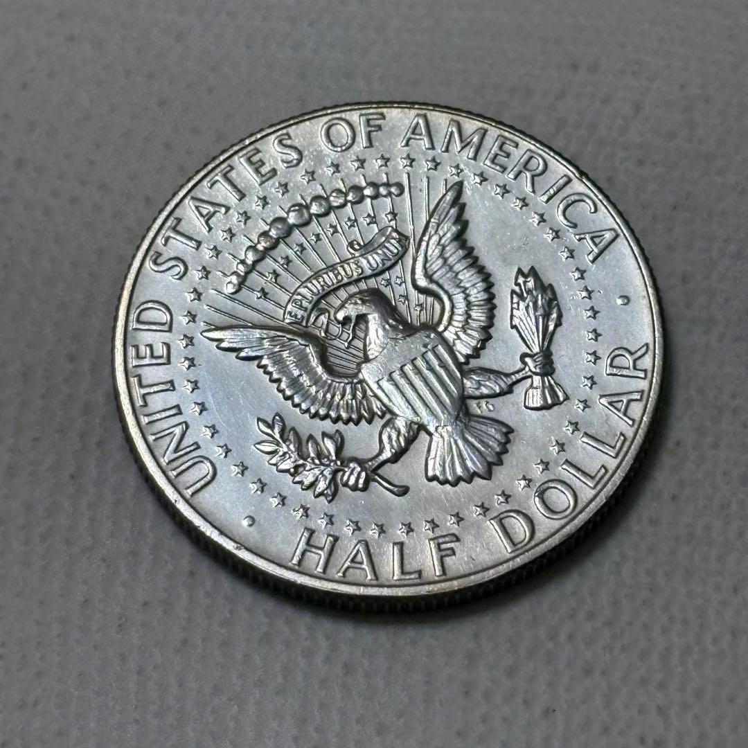 アメリカ　1966年 ケネディ ハーフダラー銀貨