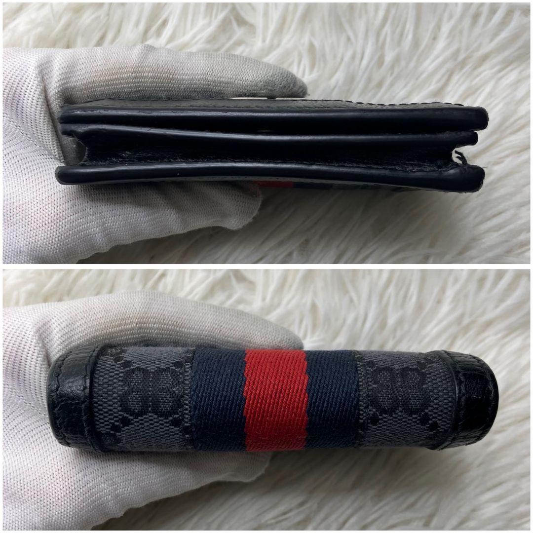 バレンシアガ ザ ハッカー プロジェクト レザー 二つ折り財布 美品 61211