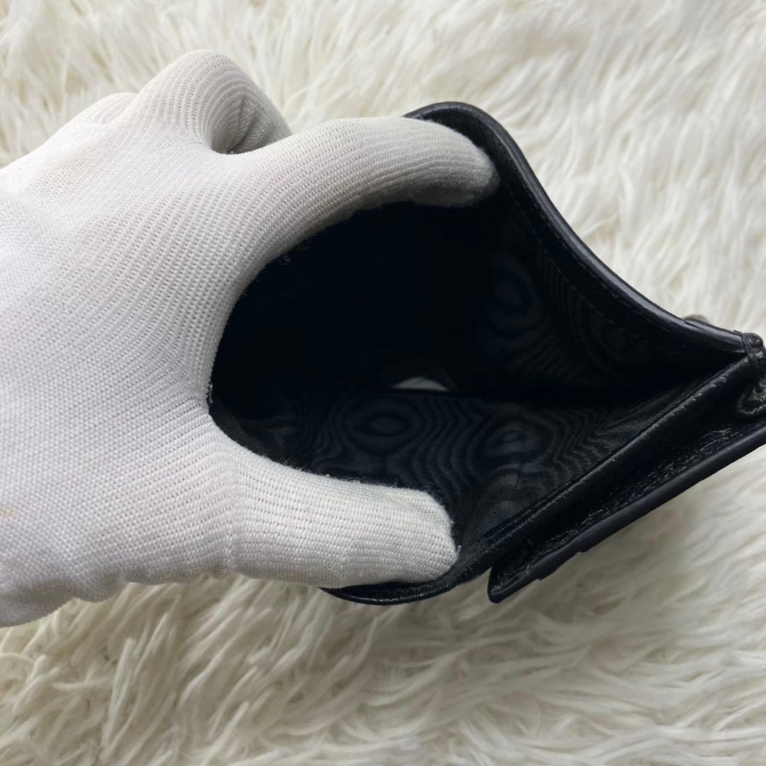 バレンシアガ ザ ハッカー プロジェクト レザー 二つ折り財布 美品 61211