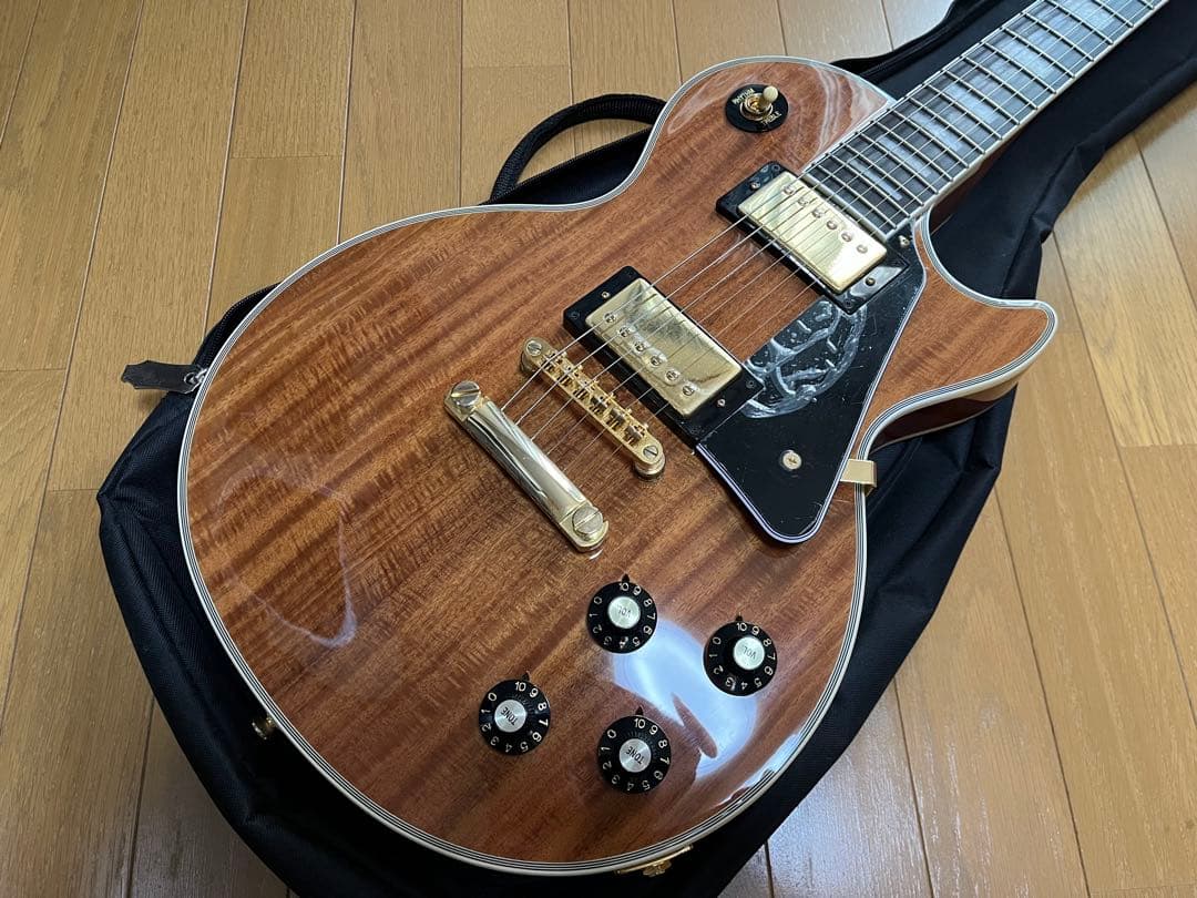 ギター Epiphone Les Paul Custom koa