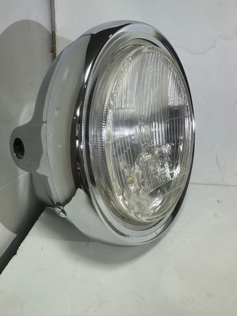 本物/当時物シビエ凹みオスカーヘッドライト/CIBIEへこみマーシャル