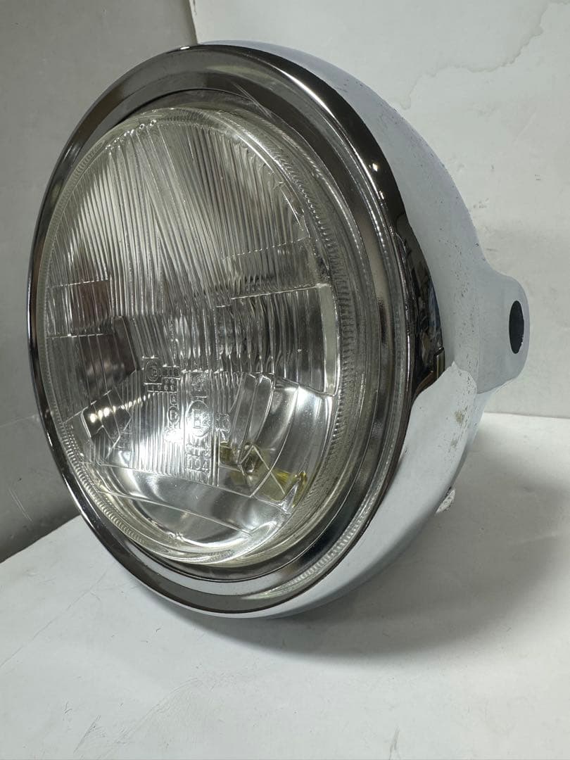 本物/当時物シビエ凹みオスカーヘッドライト/CIBIEへこみマーシャル