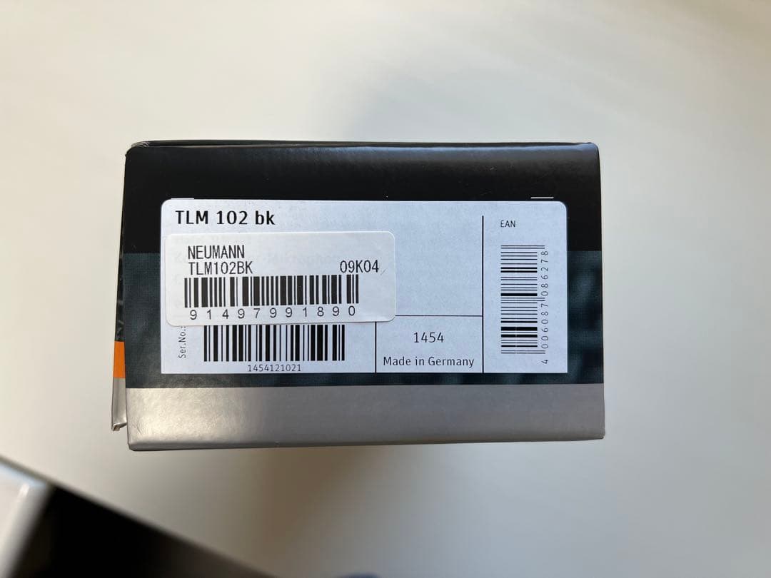 美品 Neumann ノイマン TLM102BK EA4BK