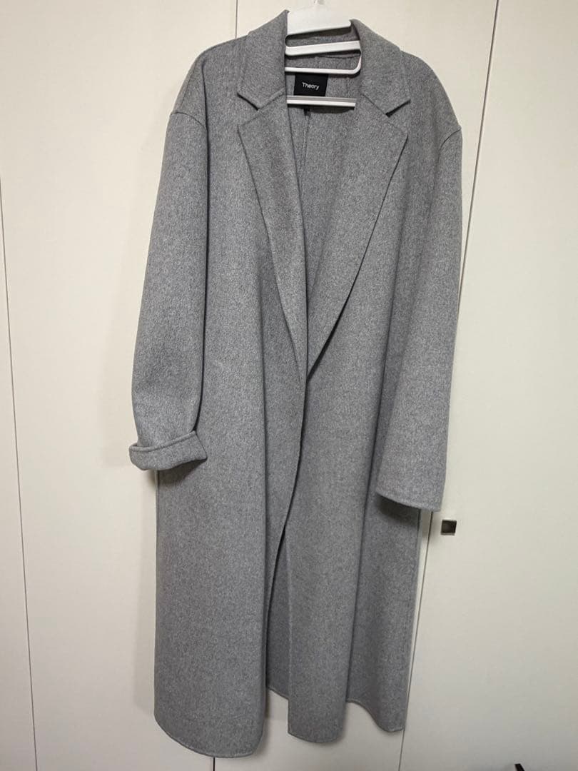 theory グレー チェスターリバーコート