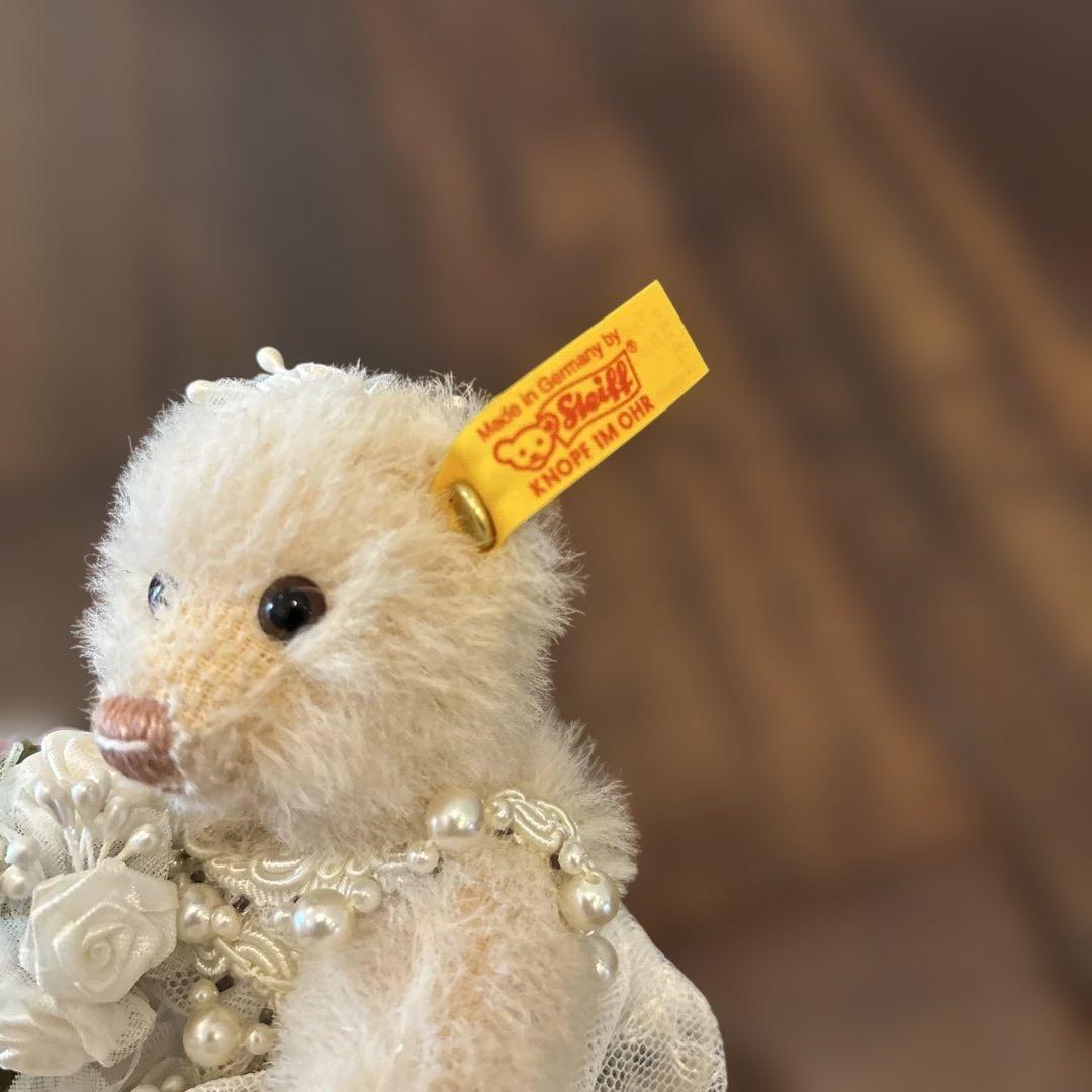 シュタイフ　ウェディングスタイル ぬいぐるみ 2体セット