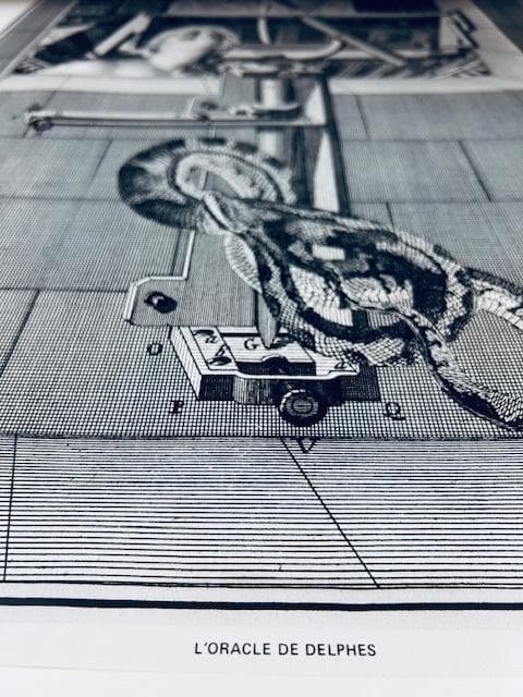 額装済/Oracle De Delphes/ル ヤウアンク/ポスター