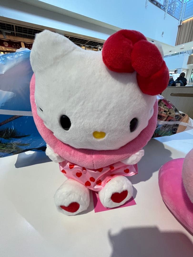 ハローキティ・マイメロディ・ポムポムプリンぬいぐるみセット タグあり