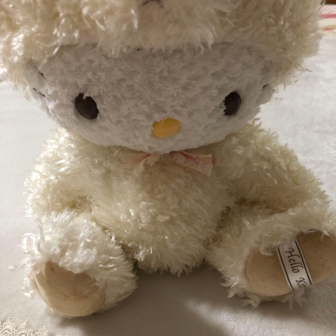 着ぐるみキティ ホワイトベア ぬいぐるみ 当時物 レア