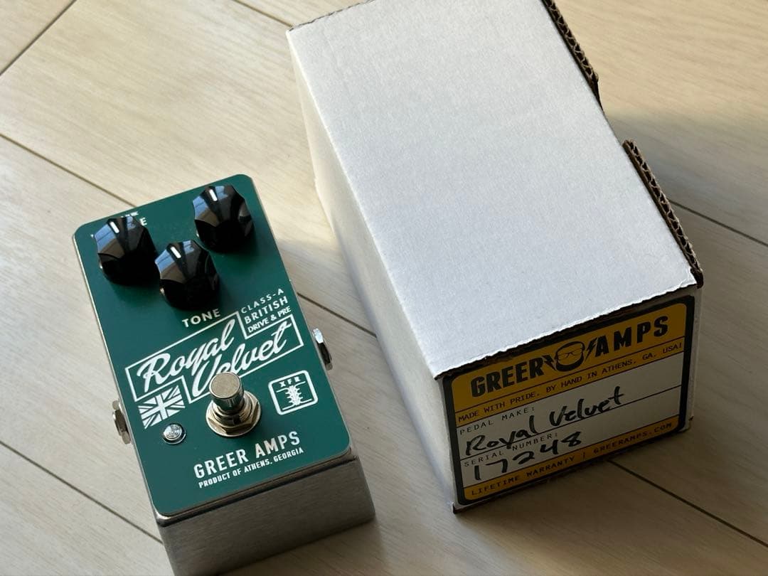 Greer Amps  Velvet オーバドライブ