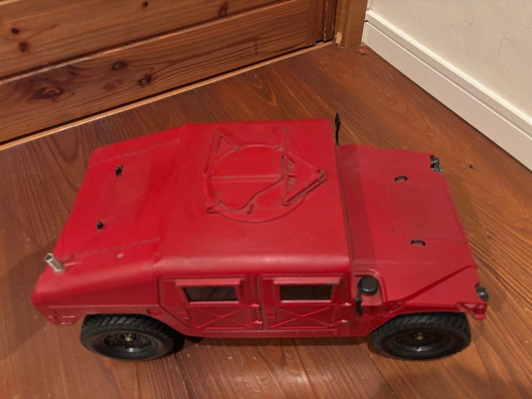 め*か様 美品タミヤ　ラジコン　RC 　ハマー　M1025　1/12　プロポ付き