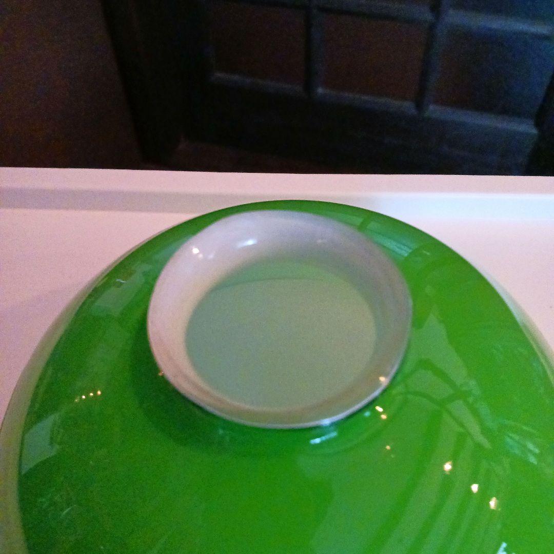 外切子ガラスランプシェード　アンティーク