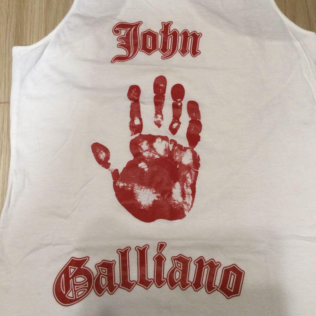 美品　ジョンガリアーノ　タンクトップ　パイレーツ　手形