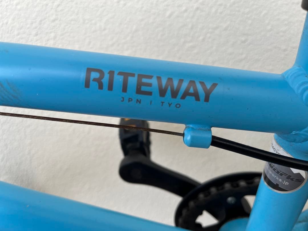 子供用自転車 18インチ 青　RITEWAY