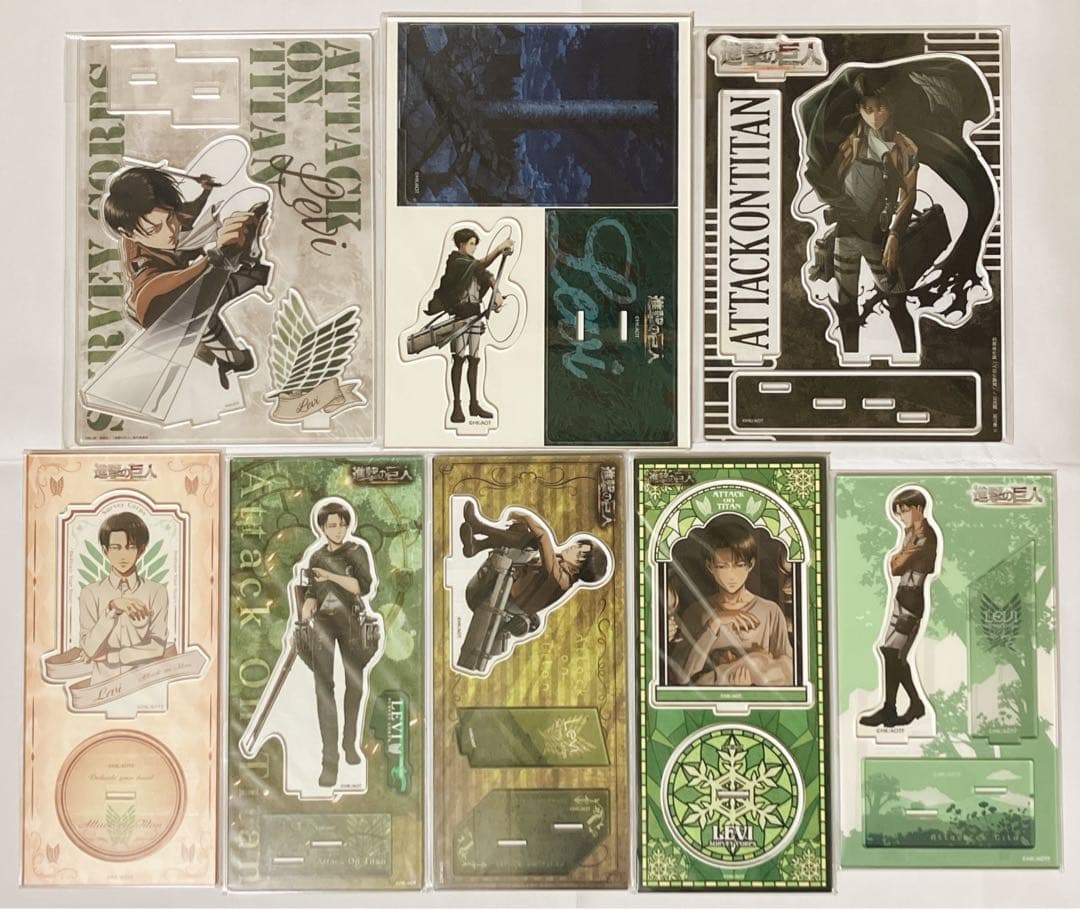 進撃の巨人 リヴァイ アクスタ まとめ売り